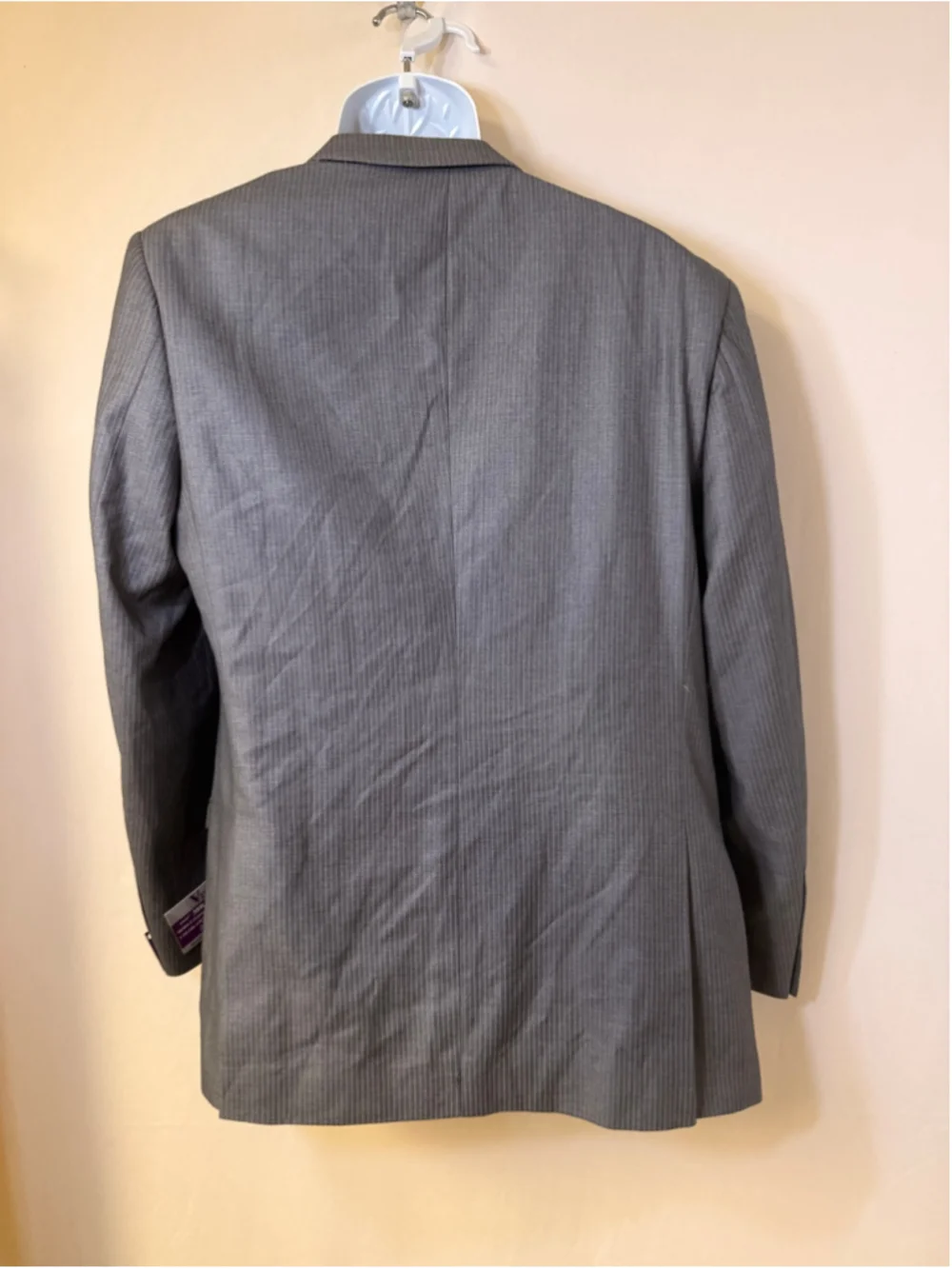 Men’s Vinci Slim Fit Sport Coat Blazer 38R Gray